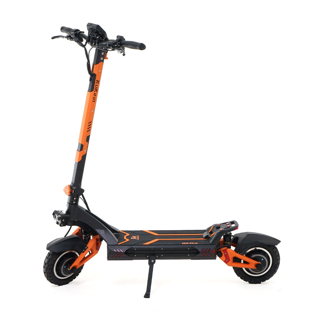 KuKirin G3 Pro Off-Road Electric Scooter 10 Inch Tires with 1200W*2 Motor, 52V 23.2Ah Detachable Battery, 80KM Top Endurance